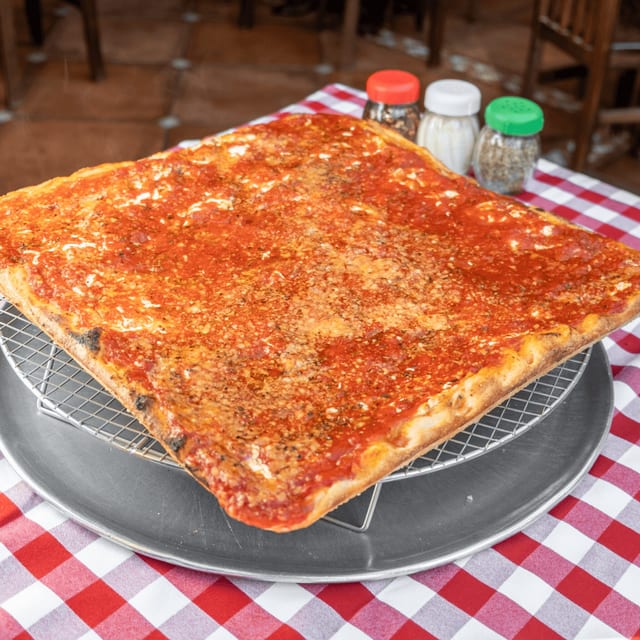 Upside Down Pizza.
