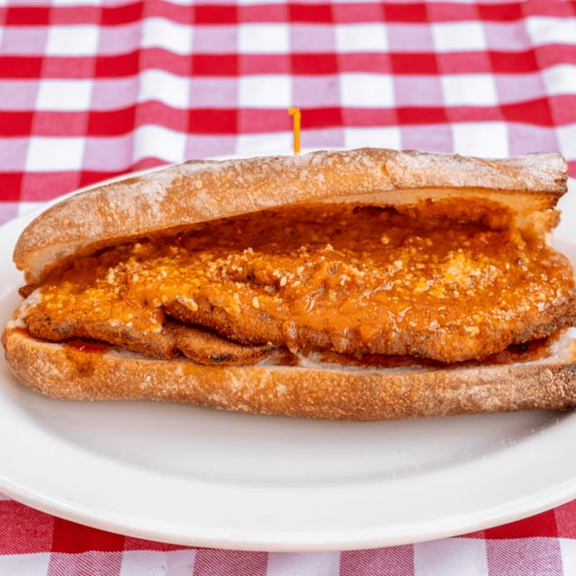Chicken Parm Sandwich.