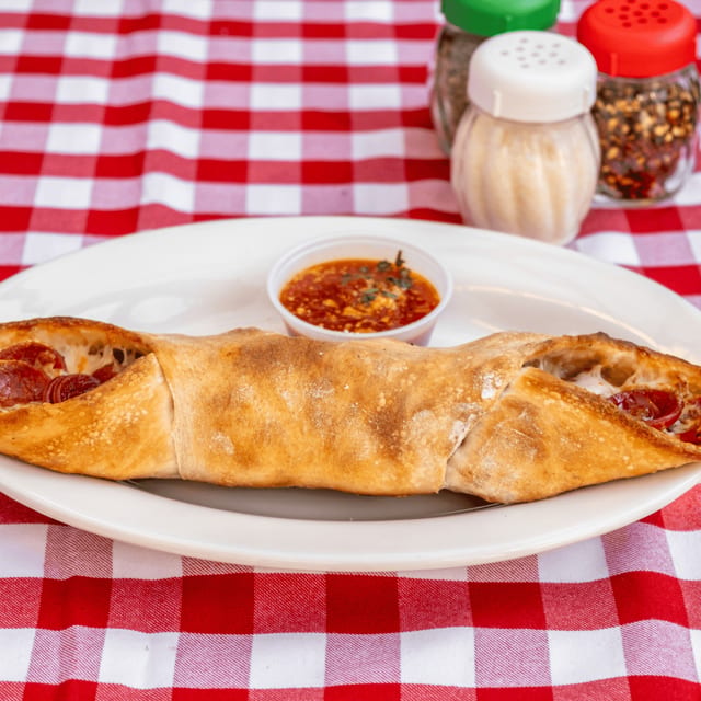 Traditional Stromboli.