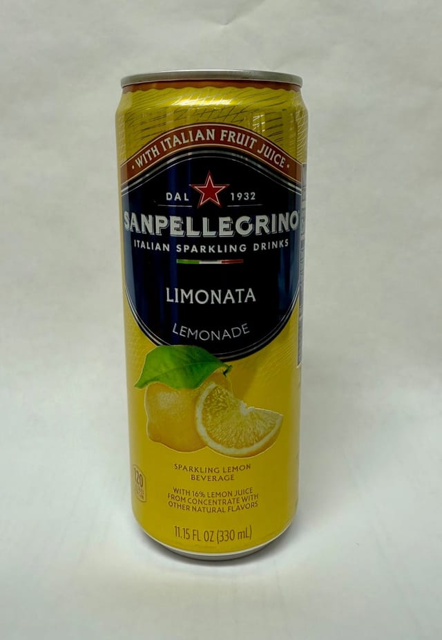 San Pellegrino Soda.