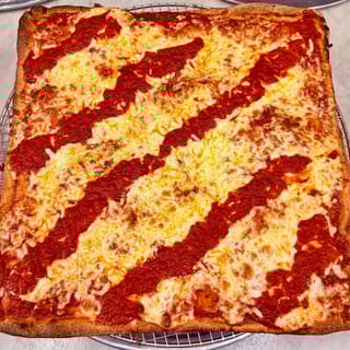 Pan-Baked Sicilian Cheese Pizza