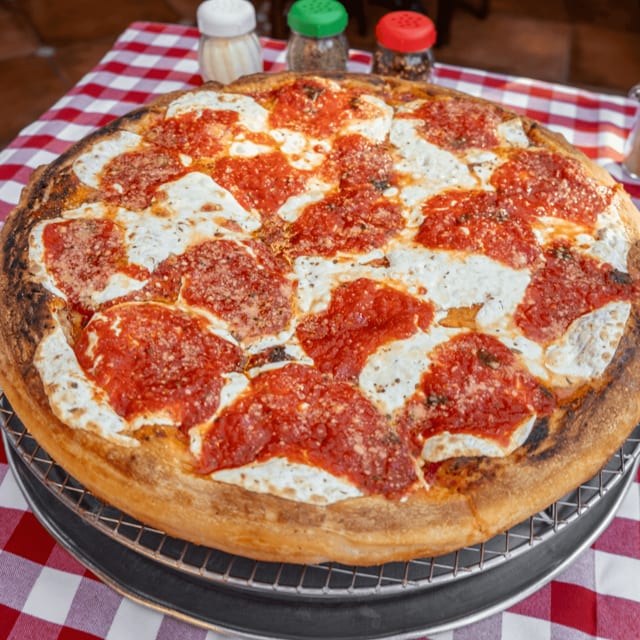 Deep Dish Pizza.